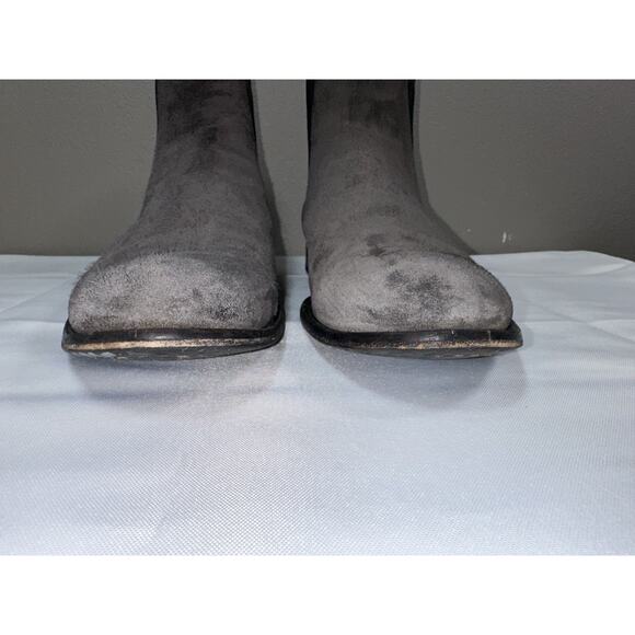 To Boot New York Men’s Size 12 Gray Suede Chelsea Pull On Ankle Boots main image 8